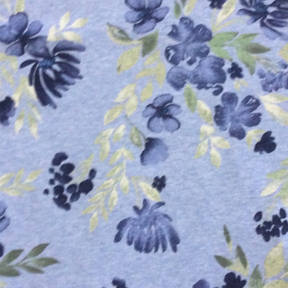 🛑MUST GO🛑 Karen Scott Cotton Boatneck Floral T-shirt Dress Small Comfy - Picture 10 of 14